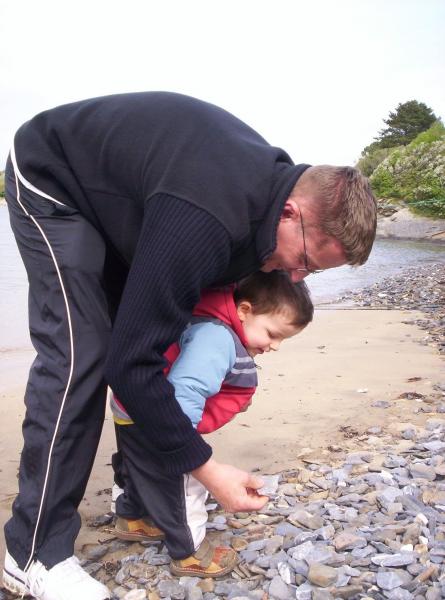 Papa et logan